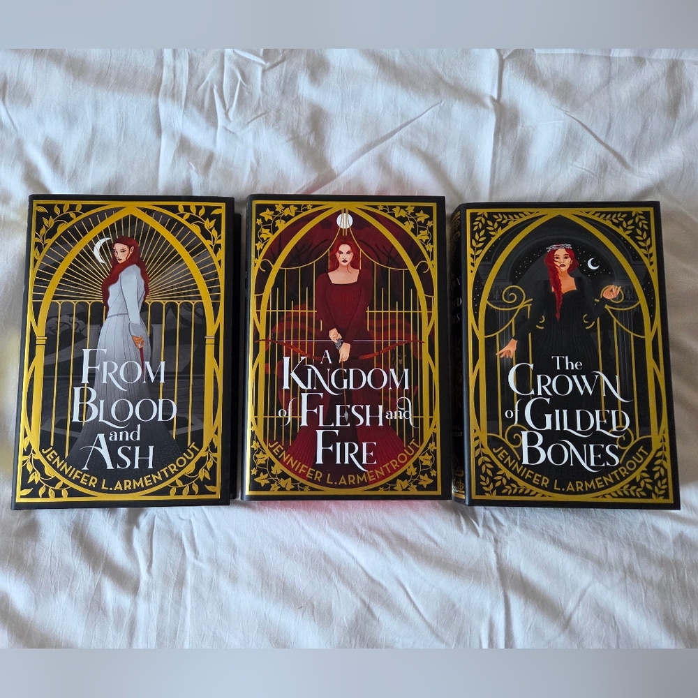 From Blood And Ash Fairyloot Books 1-3